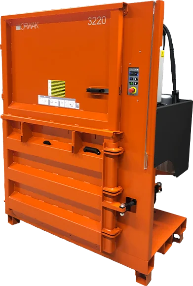 Balers and Compactors – Orwak 3220 Baler Balers and Compactors - Orwak 3220 Baler